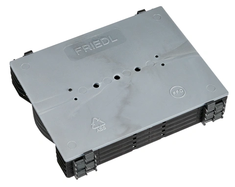 Splicebox, 48 Fibre, LC/APC, 9/125µm OS2, 19",1U,Class C_6