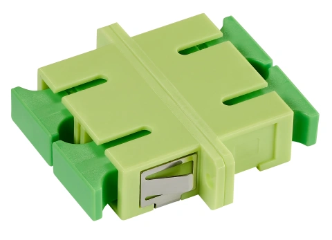 Cuplor FO SC-Duplex, Plastic, OM5, ceramic, flanșă_2