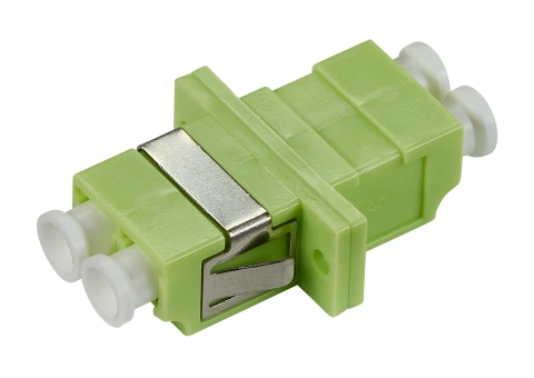 Cuplor FO LC-Duplex, Plastic, OM5, ceramic, flanșă_1