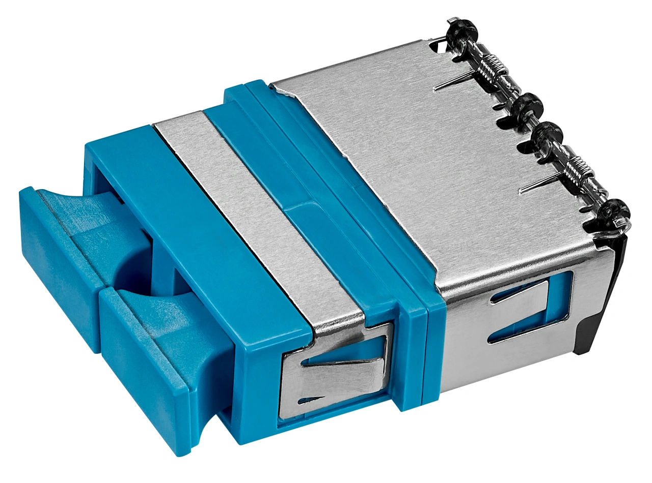 Cuplor FO SC-Duplex, Plastic, OS2, ceramic, fără flanșă
