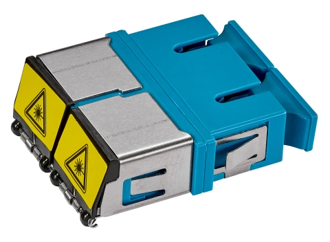 Cuplor FO SC-Duplex, Plastic, OS2, ceramic, fără flanșă_3