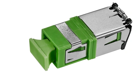 Cuplor FO SC/APC-Simplex, Plastic, OS2, ceramic, fără flanșă