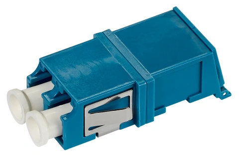 Cuplor FO LC-Duplex, Plastic, OS2, ceramic, fără flanșă_2