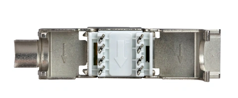 Modul TOOLLESS LINE RJ45 ecranat, Cat.6a 10GB (SFB)_3