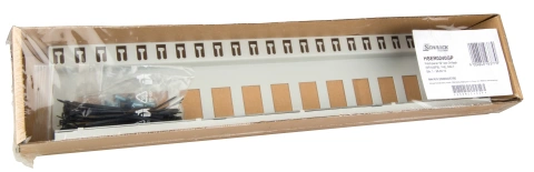 Patchpanel 19" 24 porturi(SFA)(SFB) goale,1UH,RAL7035,scurt_5
