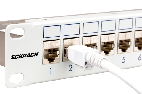 Patchpanel pt. 24 module TOOLLESS LINE, 1UH, 19", RAL7035_4
