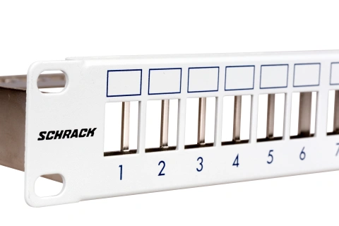 Patchpanel pt. 24 module TOOLLESS LINE, 1UH, 19", RAL7035_11