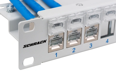 Patchpanel gol 19" pt. 24 module(SFA)(SFB),loc pt. Etichete_4