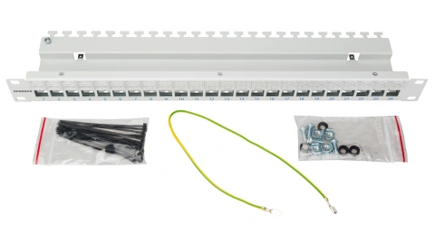 Patchpanel gol 19" pt. 24 module(SFA)(SFB),loc pt. Etichete_6