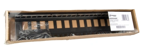 Patchpanel 19" 24 porturi(SFA)(SFB) goale,1UH,negru,scurt_5