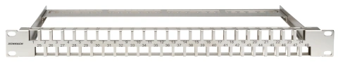 Patchpanel 19" gol pt. 48 module (SFB),1U,oțel