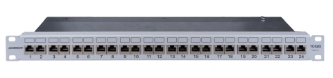 Patchpanel Cat.6 10 GB Class Ea ecranat 24xRJ45G DE-EMBEDDED