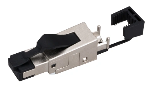 Conector industrial IP20 RJ45G Cat.6a pt. AWG22