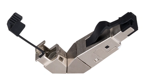 Conector industrial IP20 RJ45G Cat.6a pt. AWG22, 90°_6