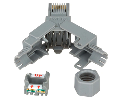 Conector UTP RJ45G Cat.6a instalare pe site_2