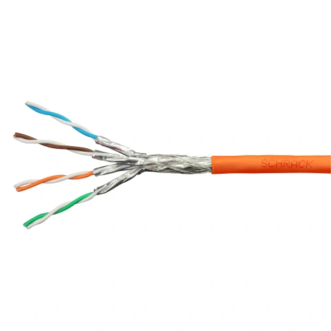 Cablu S/FTP Cat.7, 4x2xAWG23/1, 1.000Mhz, LS0H, 30%, B2ca