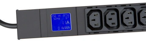 PDU IT Meter cu contor de energie,12xC13,19",1UH,aluminiu_0