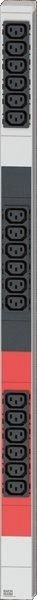 PDU IT METER LINE pasiv, IN: 1xCEE 16A roşu, OUT: 18xprize C