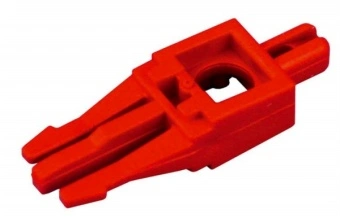 Piesă separator plastic 1 pereche, roşie