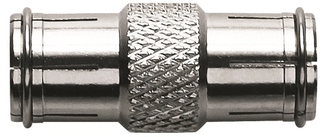 Cuplă prelung. Cablu coax. mufe F-T la F-T,drept,CFA 4-01