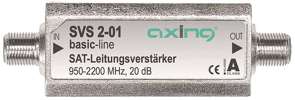 Amplificator semnal 20dB, 950-2.200MHz, DC by-pass, alimenta