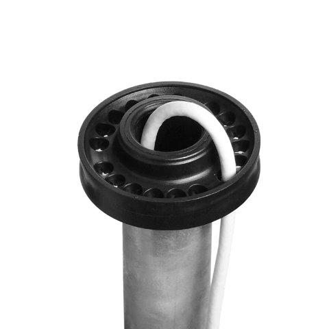 Capac polietilenă cu intrare cablu pt. catarg D50/60mm,negru_2