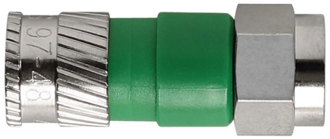 SAT Coax F-connector Compression,cable Dielec. 4,9,CFS 97-48