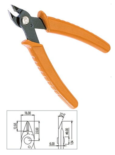Cleşte oblic pentru conductoare 1,0mm_1