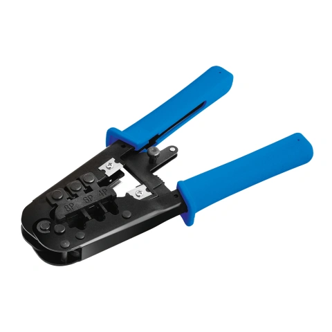 Cleşte sertizat universal pentru conectori RJ45/12/11