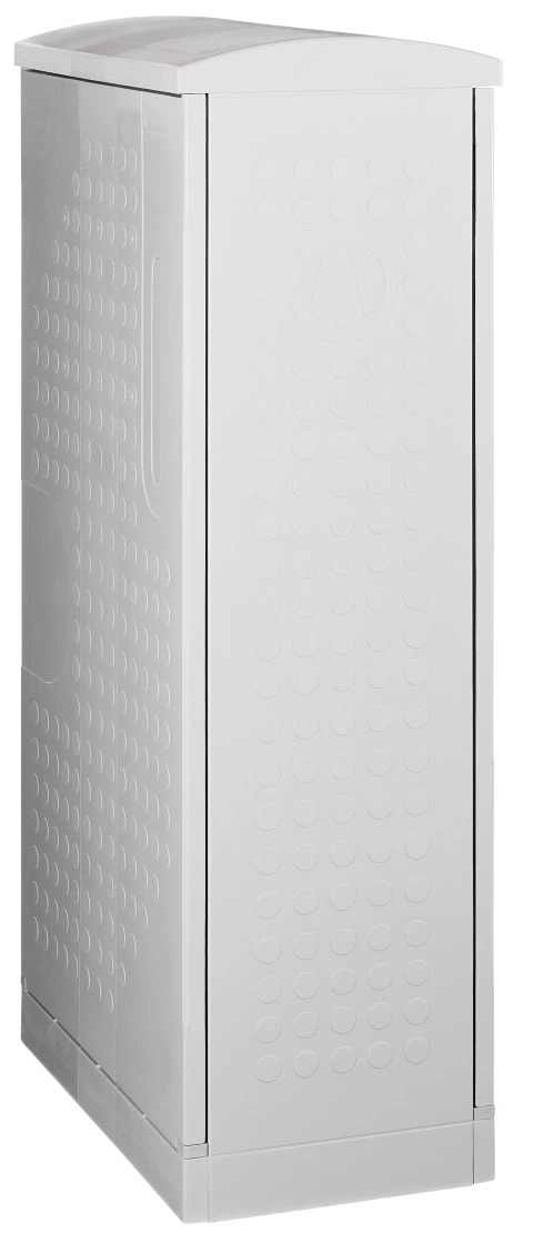 Cable management enclosure Series J, dotted, 1 door, size 0_2