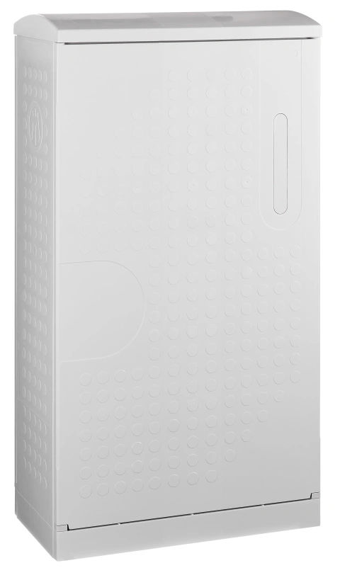 Cable management enclosure Series J, dotted, 1 door, size 0_3