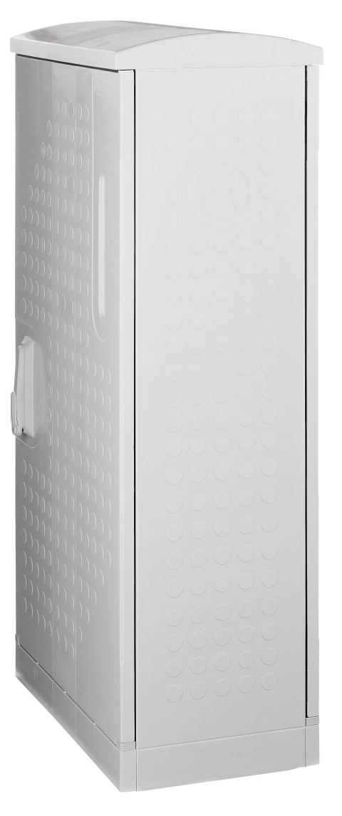Cable management enclosure Series J, dotted, 1 door, size 0_4
