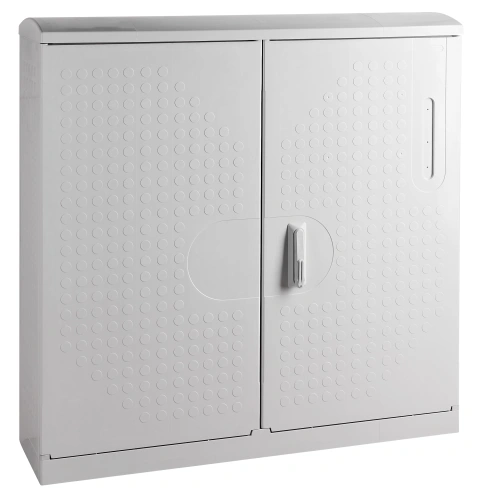 Cable management enclosure Series J, dotted, 2 doors, size 2_0