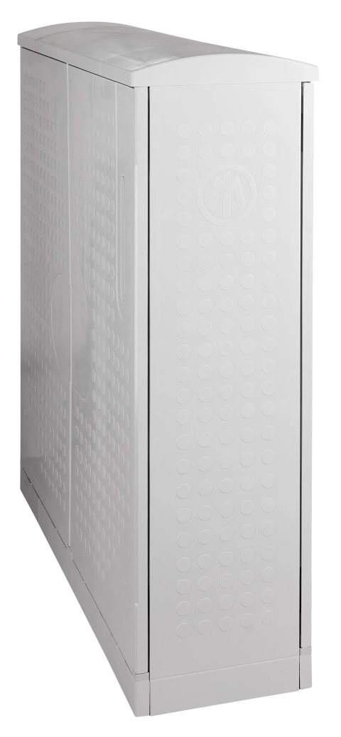 Cable management enclosure Series J, dotted, 2 doors, size 2_2