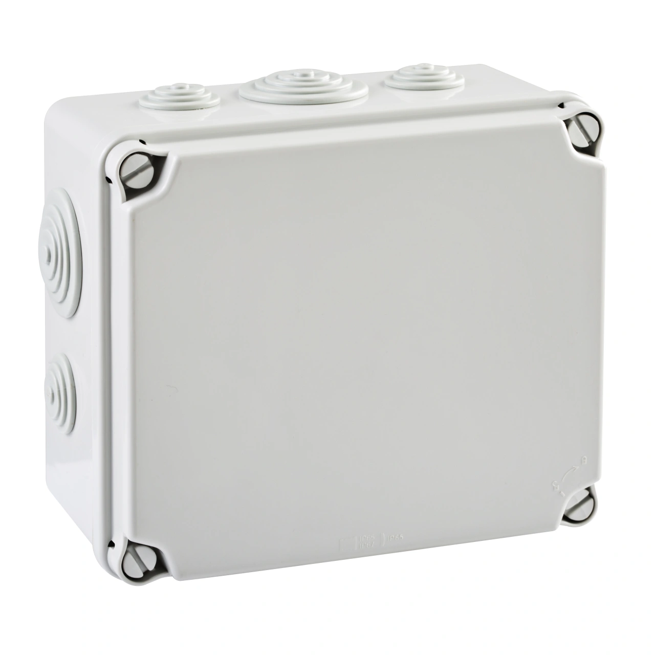 Junction Box IP65, H=167 W=191 D=100, 6xM25 4xM40