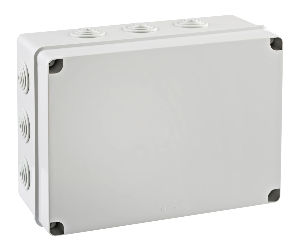 Junction Box IP65, H=253 W=342 D=132, 12xM40, halogen-free