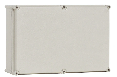 Cutie din poliester cu capac gri 540x270x171mm