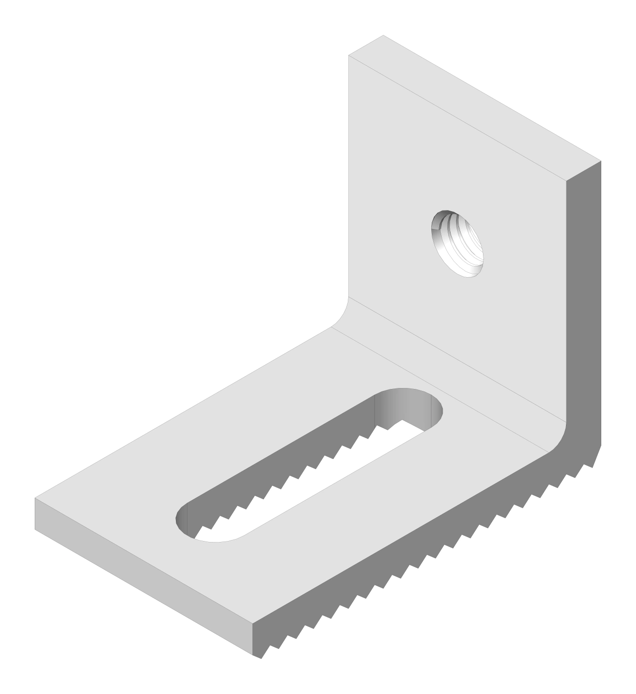 Screen angle M6, H=40mm