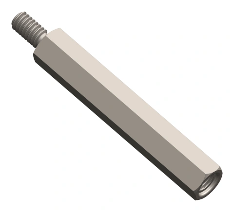 Distance bolt M6/WAF9, H=55mm