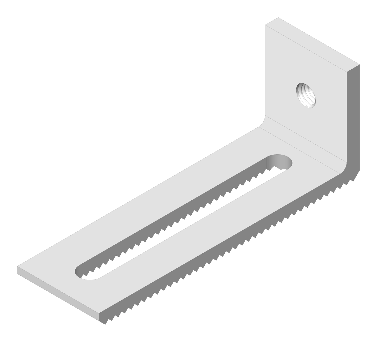 Screen angle M6, H=80mm