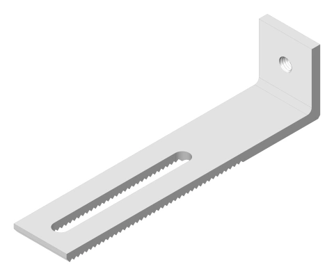 Screen angle M6, H=120mm