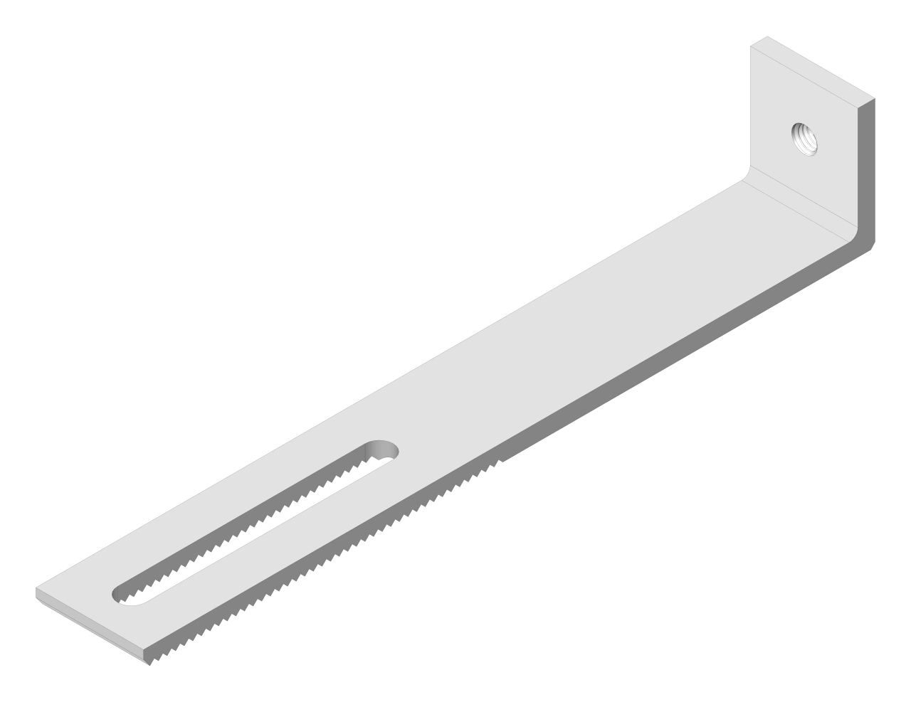 Screen angle M6, H=170mm