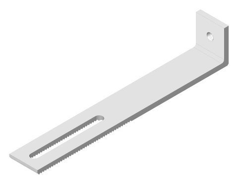 Screen angle M6, H=170mm