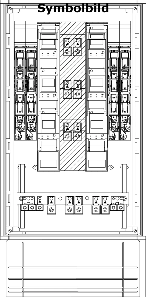 cable distribution cabinet UP 2NHS00/185-3NHS2/3