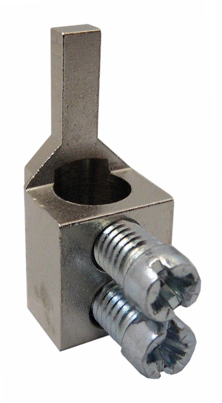 Clemă cu pin, drept 25 mm²/2 şuruburi fără izolaţie