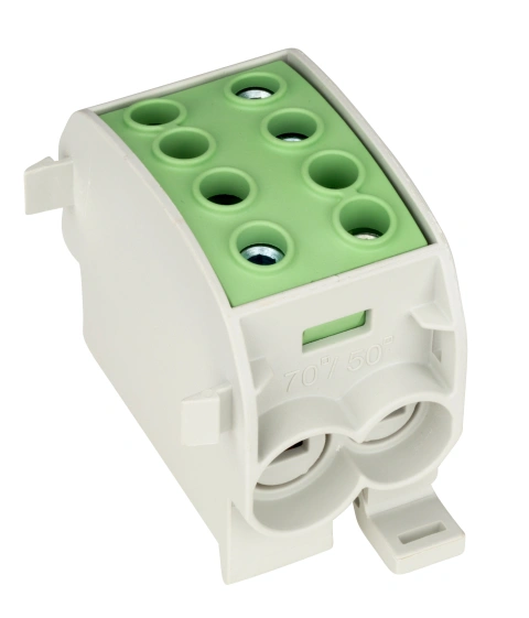 Clemă derivaţie, 70mm², 1p., galben/verde_5