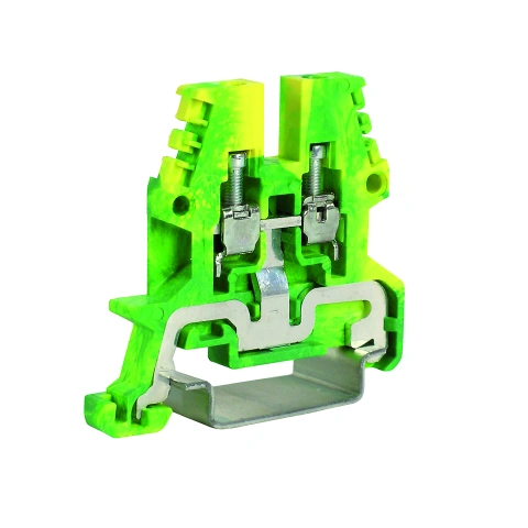Clemă de împământare TEO.2, galb/ver/0,5-4 mm²