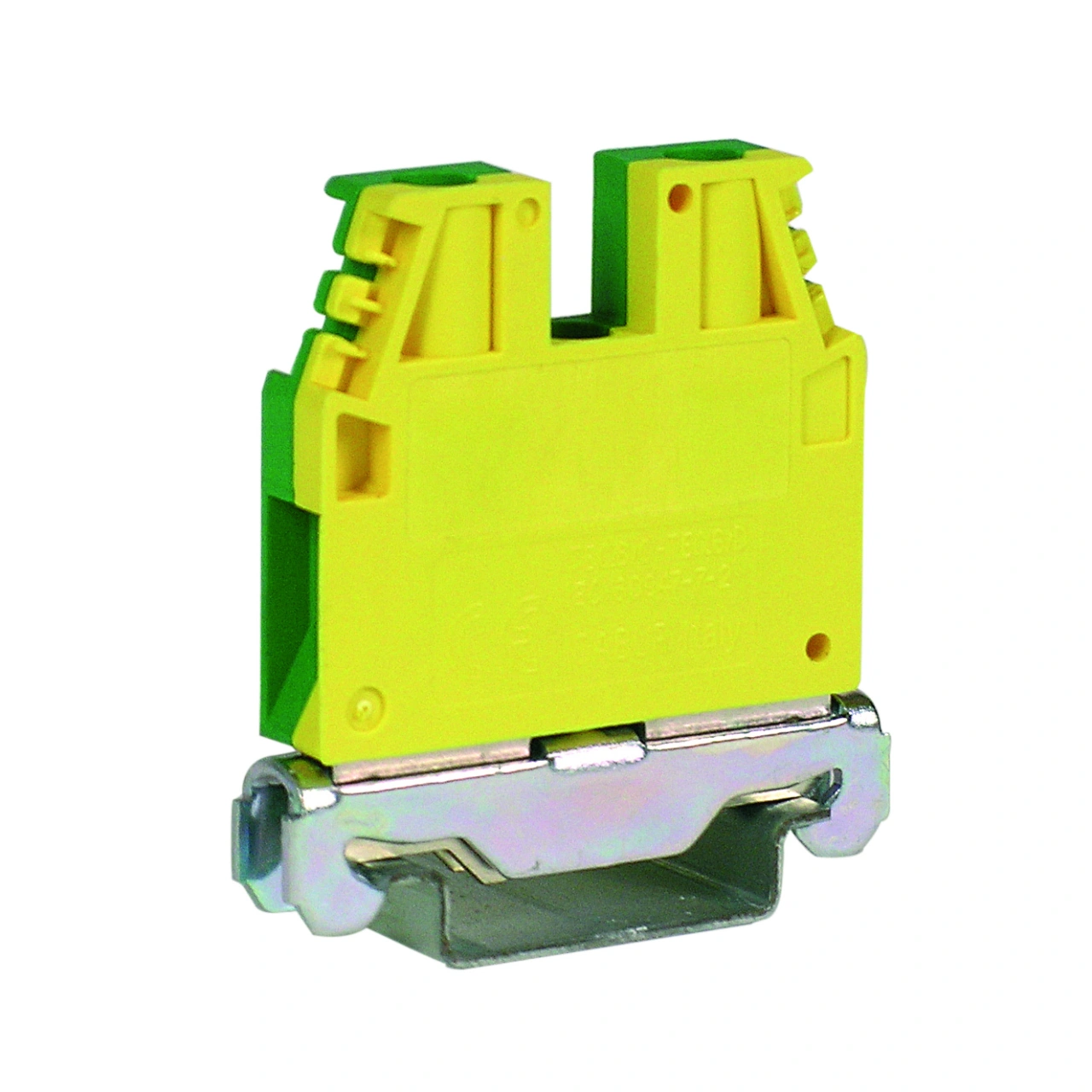 Clemă de împământare TEC.6, galben/verde