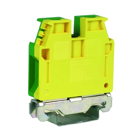 Clemă de împământare TEC.16, galben/verde