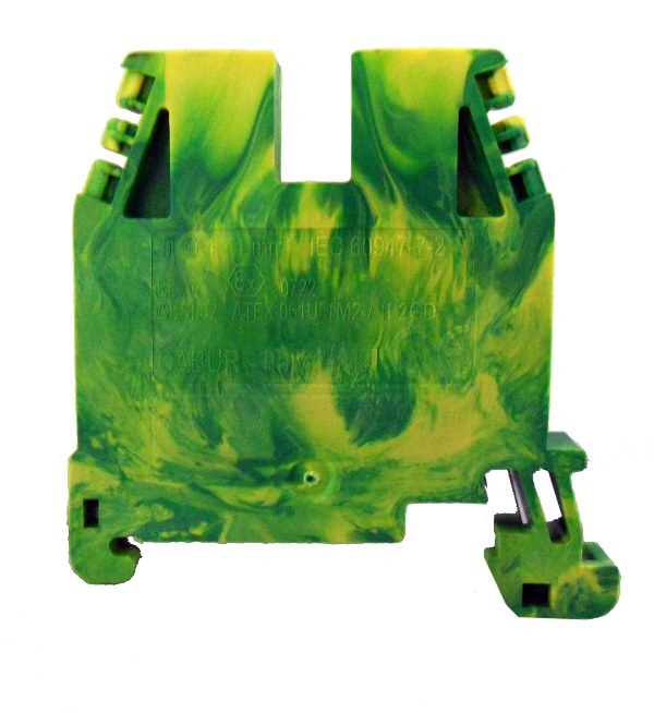 Element terminal pentru TEO.4 galben/verde